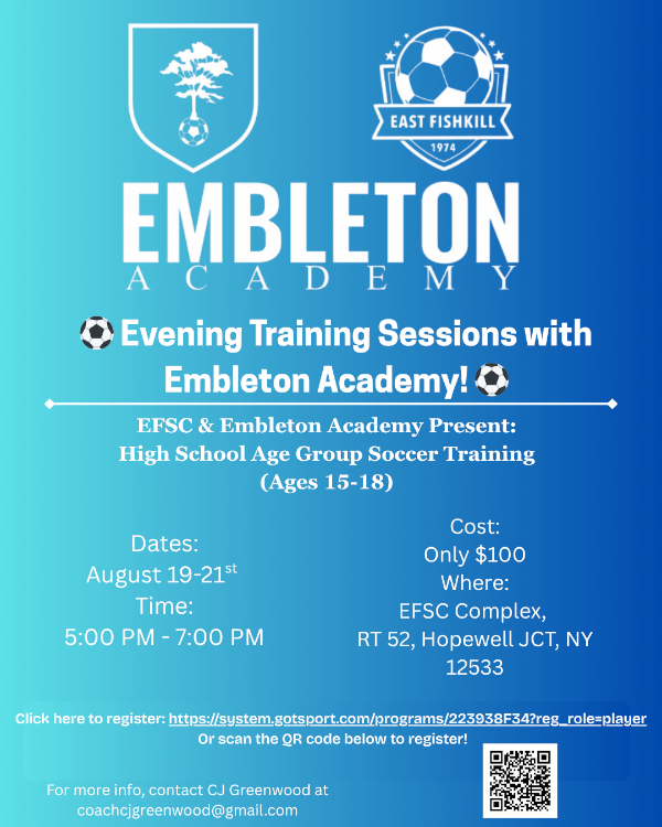 Embleton High School Summer Camp