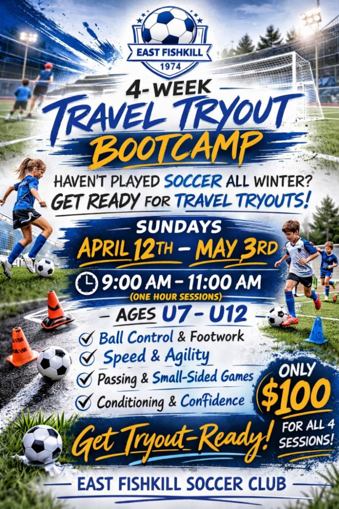 Travel Tryout Bootcamp 2026